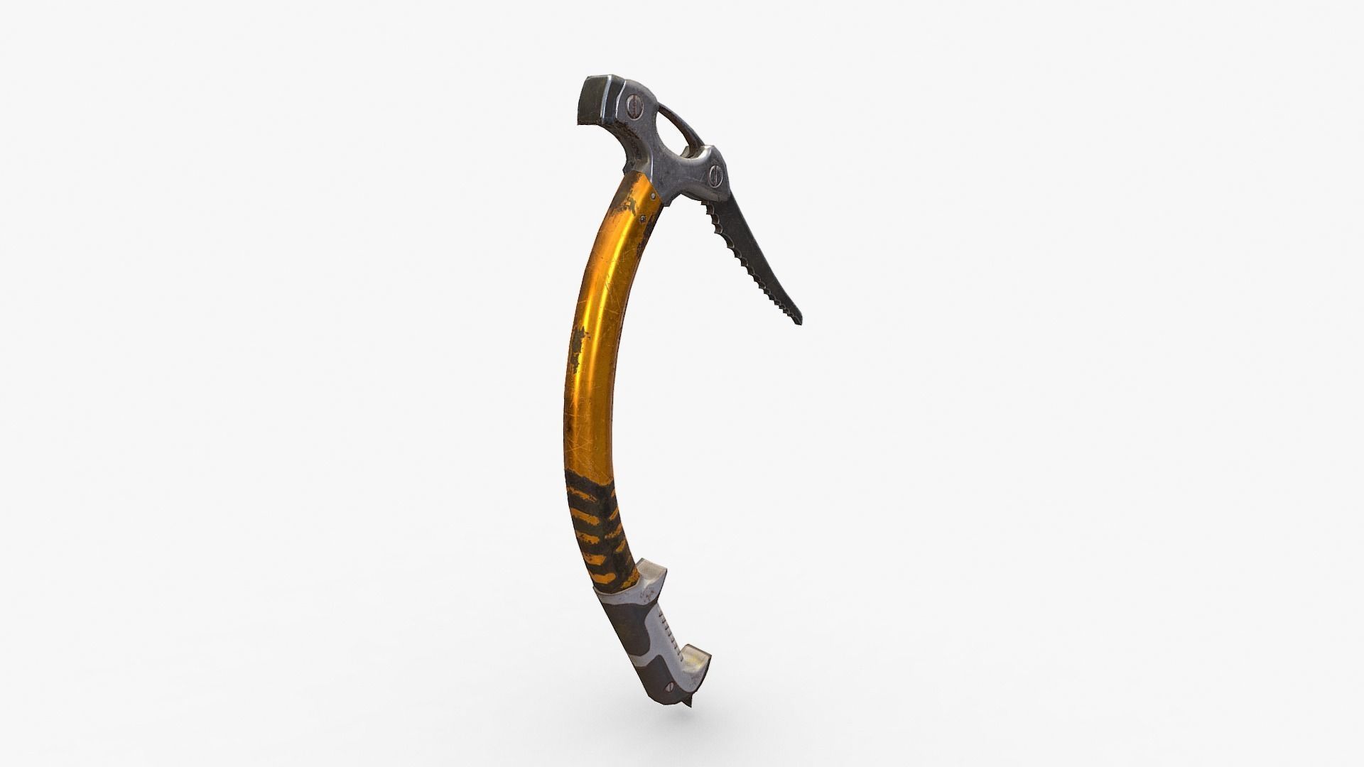 Mountain Ice Axe Low-poly 3D model_3