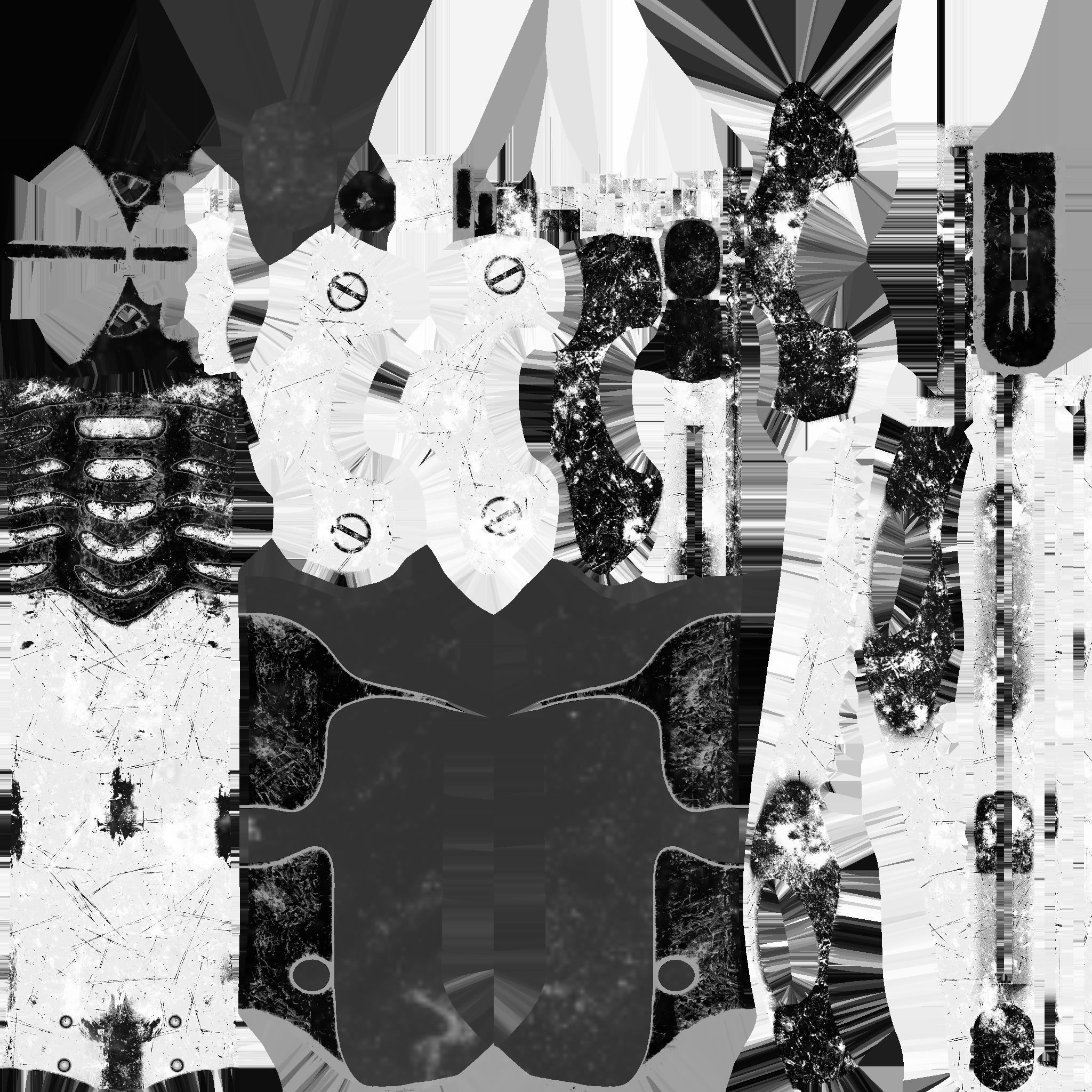 Mountain Ice Axe Low-poly 3D model_26