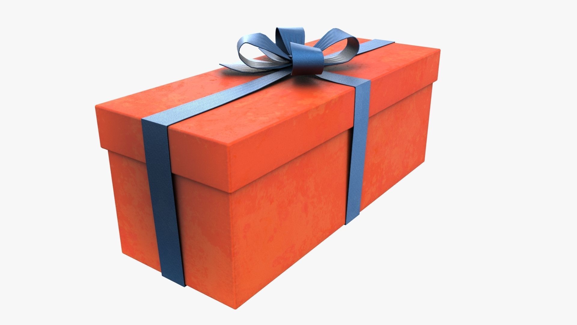 Christmas Gift Box 04 - V6 Low-poly 3D model_2