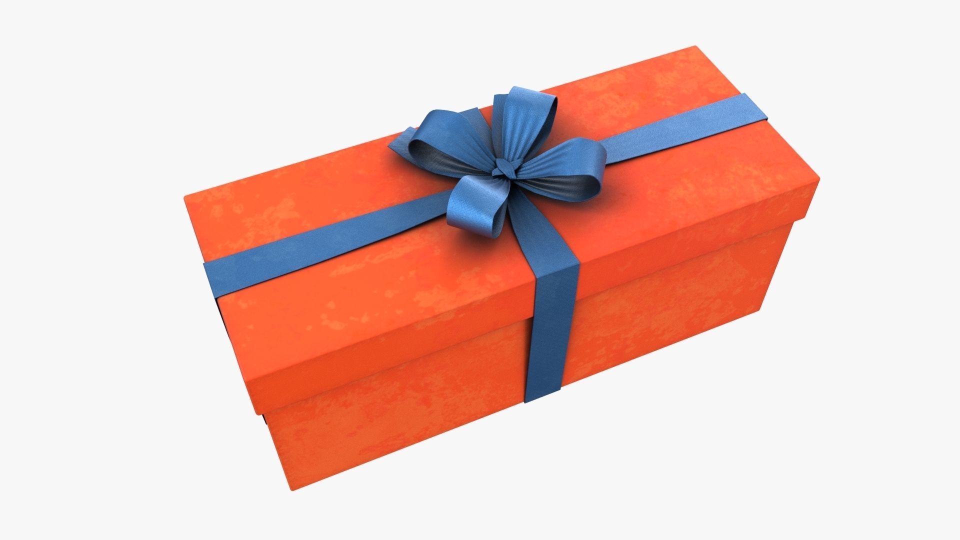 Christmas Gift Box 04 - V6 Low-poly 3D model_3