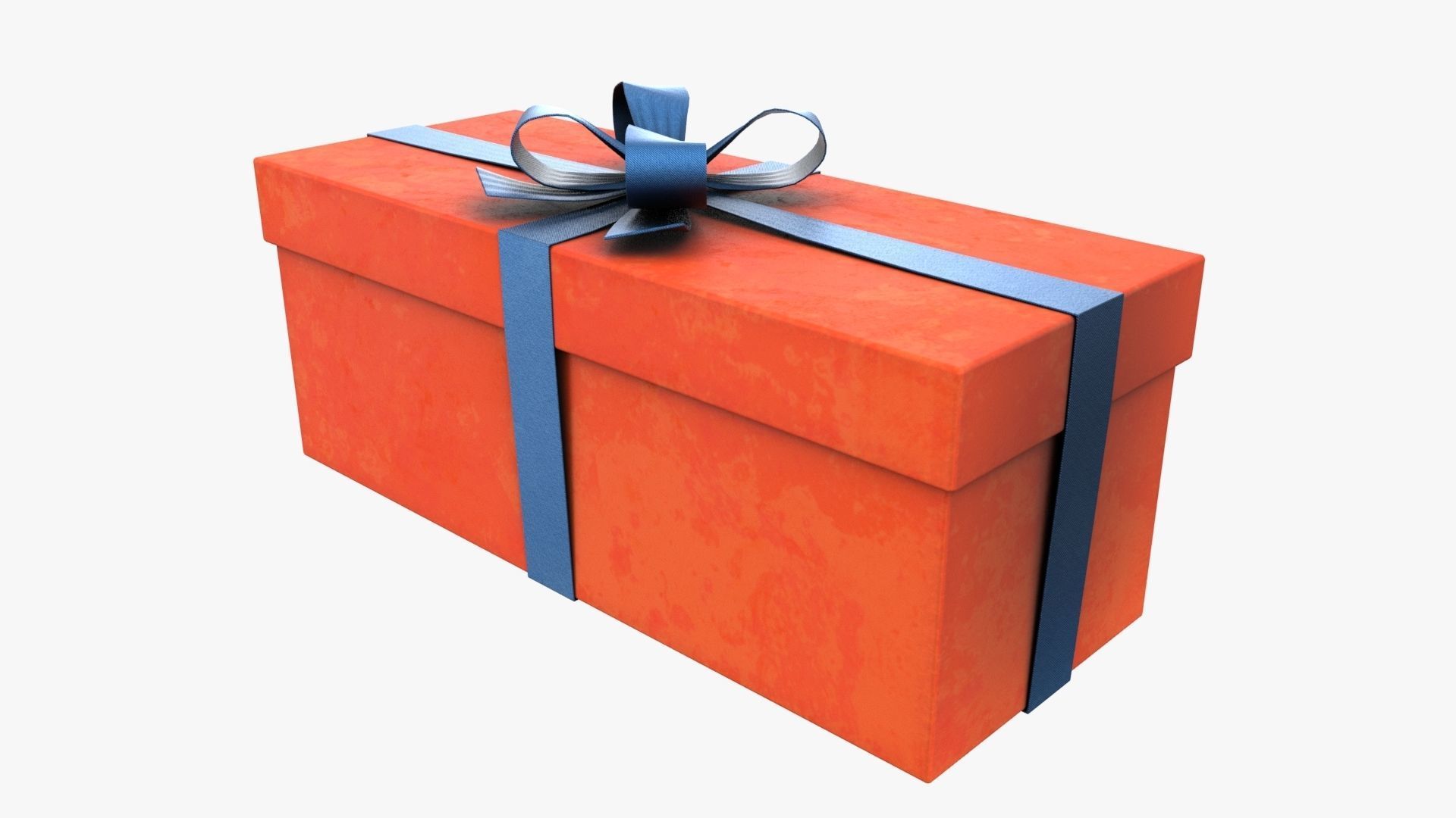 Christmas Gift Box 04 - V6 Low-poly 3D model_1