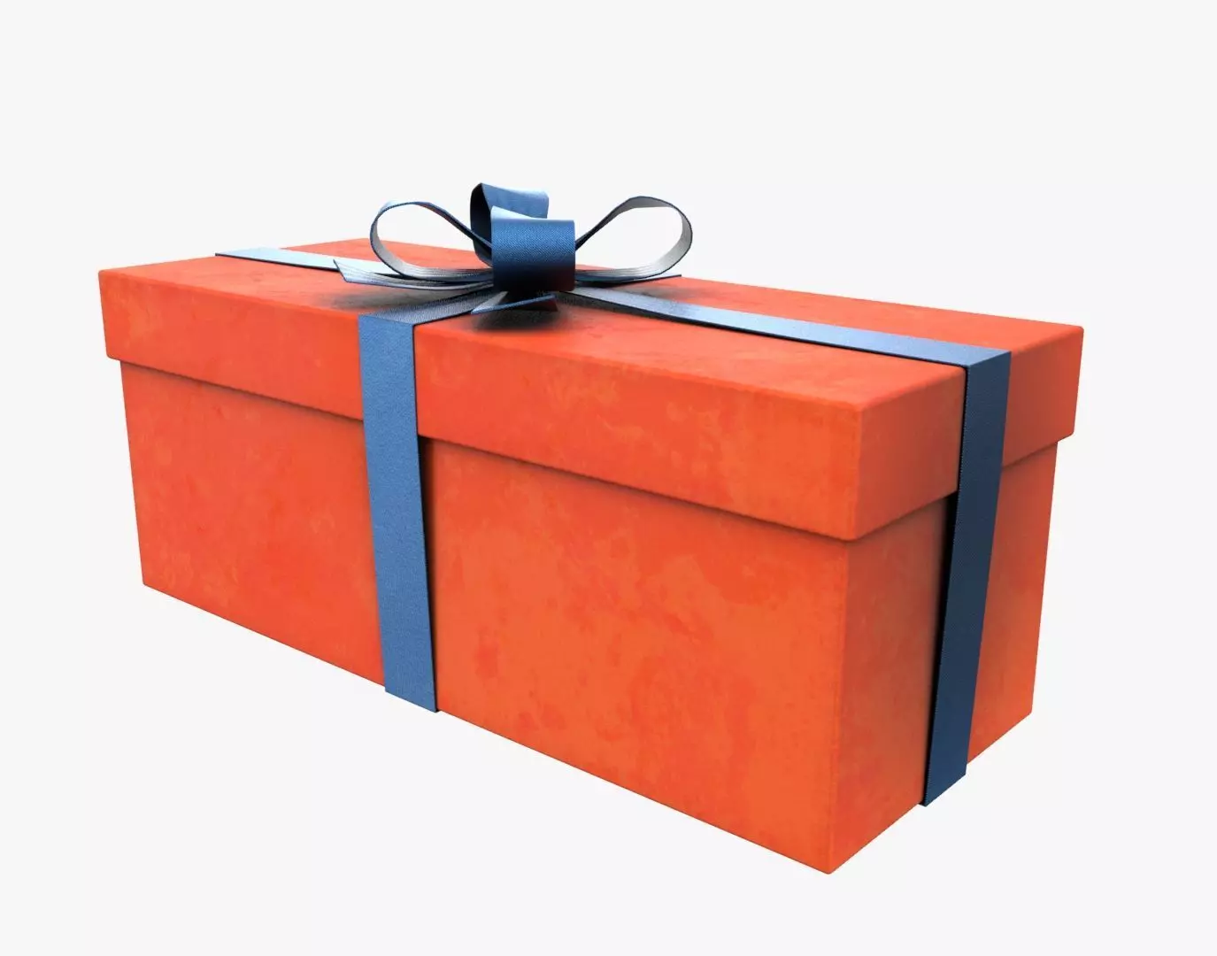 Christmas Gift Box 04 - V6 Low-poly 3D model_0