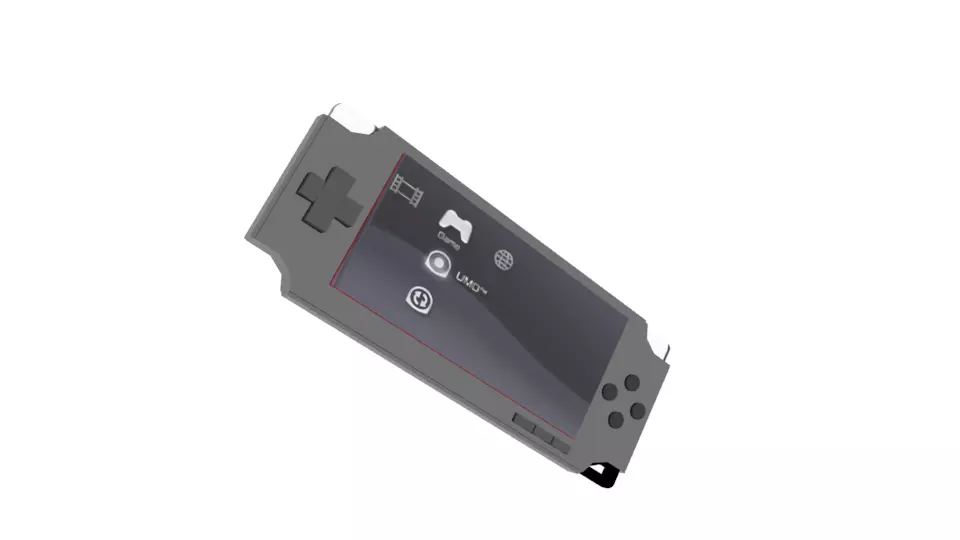 PlayStation Portable Free 3D model