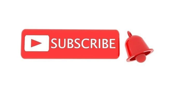 Subscribe Youtube  3D model