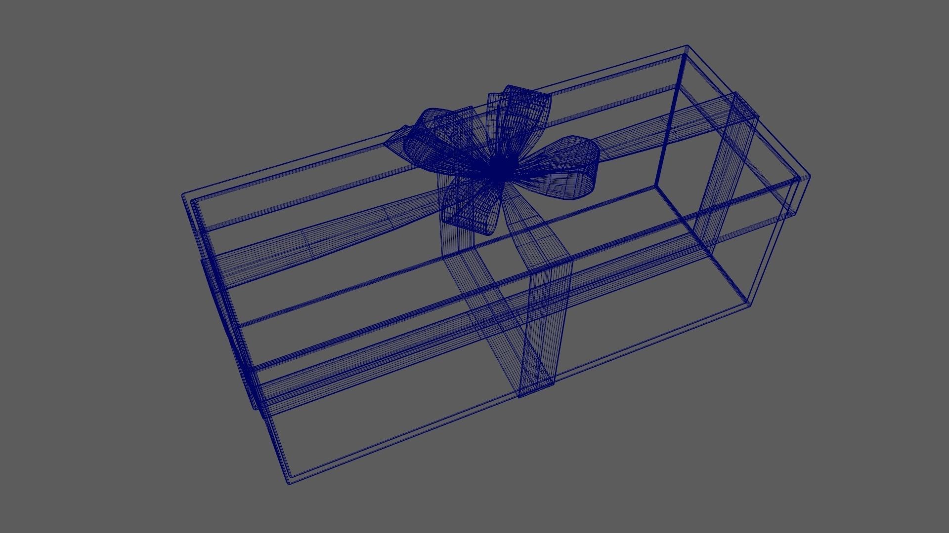 Christmas Gift Box 04 - V10 Low-poly 3D model_15