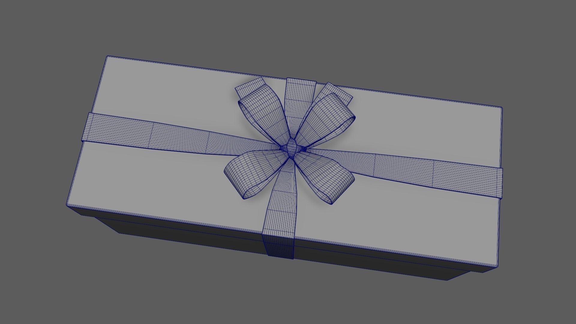 Christmas Gift Box 04 - V11 Low-poly 3D model_20