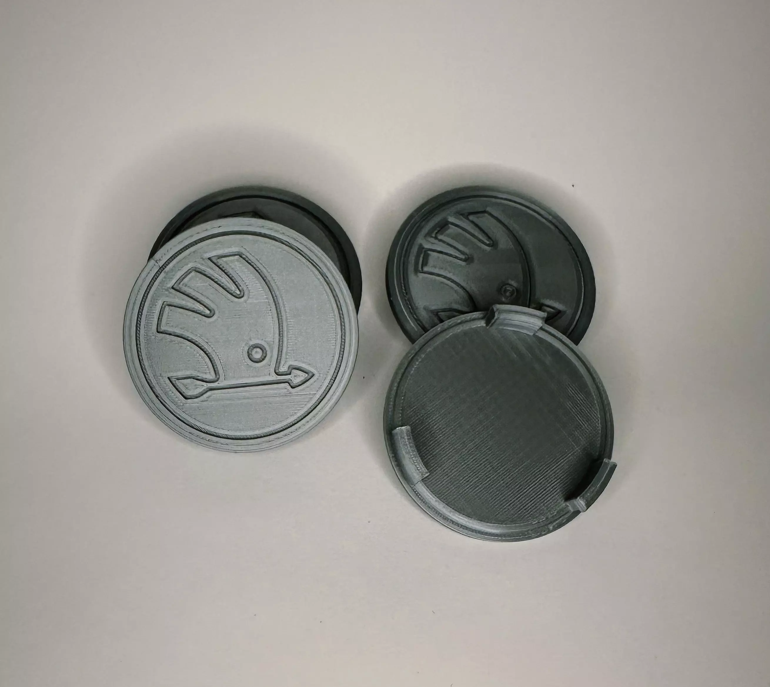 Skoda wheel cap 71mm 3D print model_0
