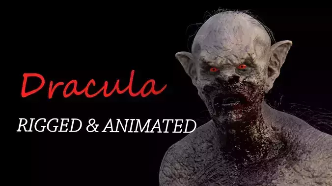DRACULA BAT 3D model