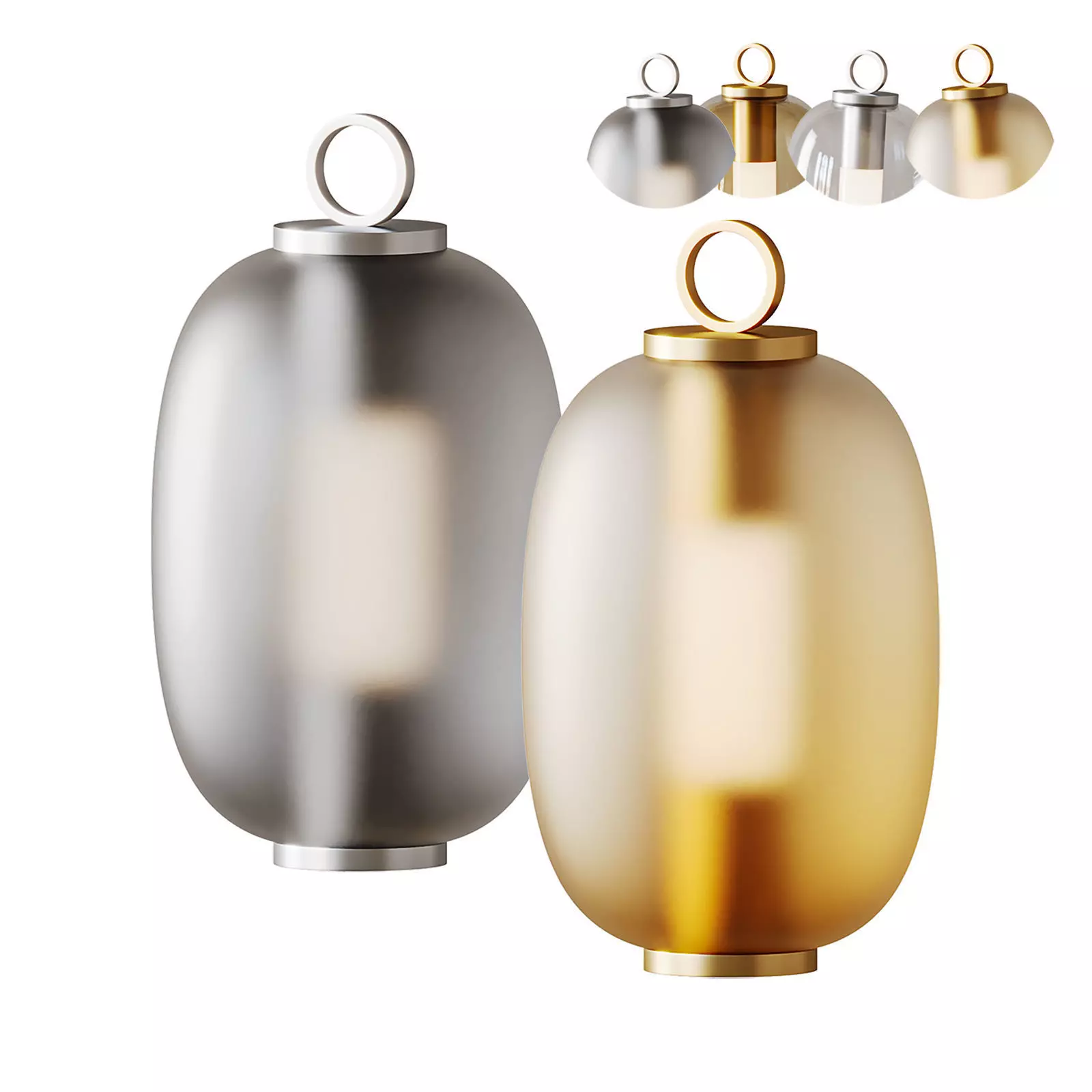 Lucerna Ethimo Table Lamp Low-poly 3D model