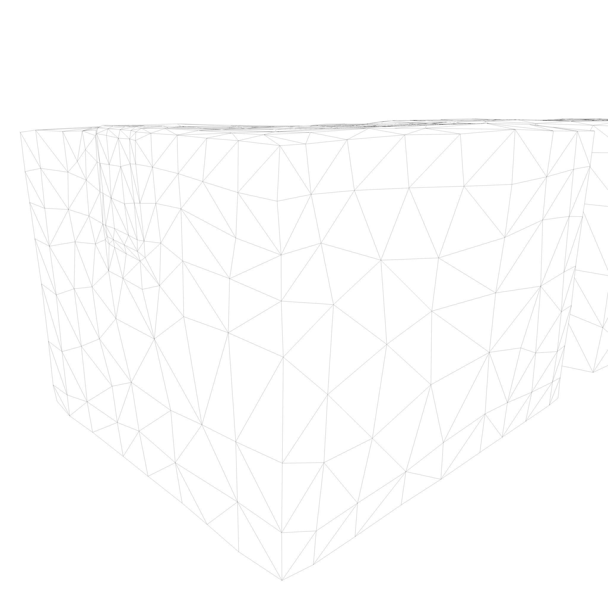 Cardboard Box Low-poly 3D model_8