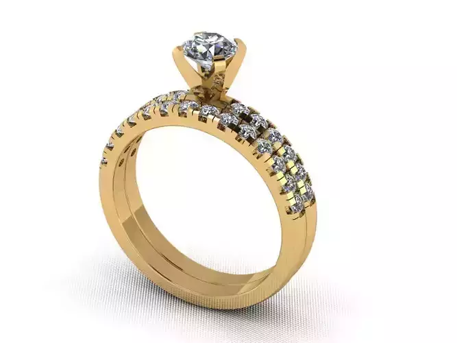 Solitaire ring 