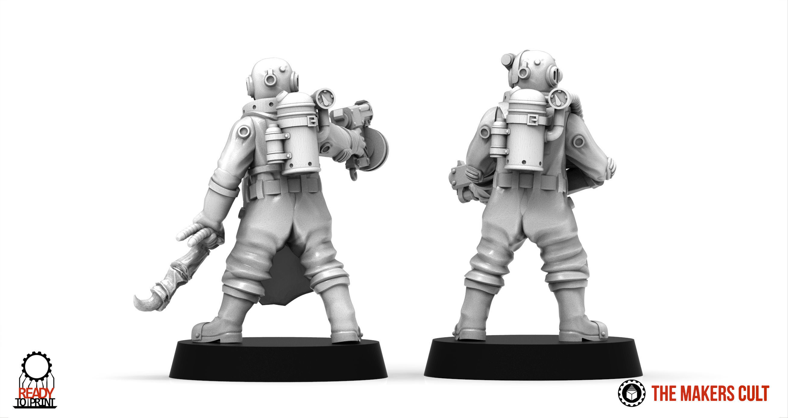 Ironblood - Plodders 3D print model_3