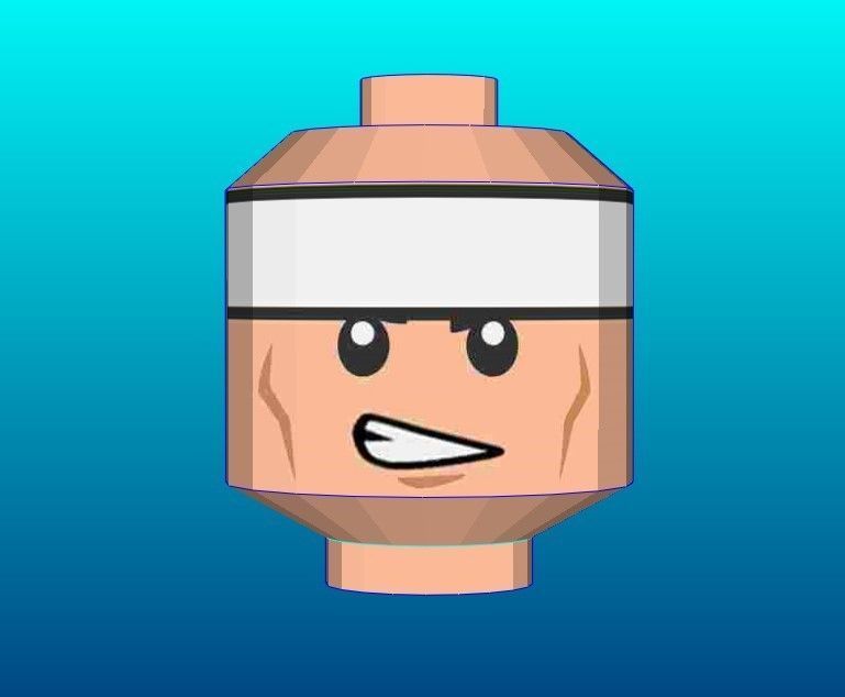 Batman Lego - Papercraft - Fan Made 3D print model_3