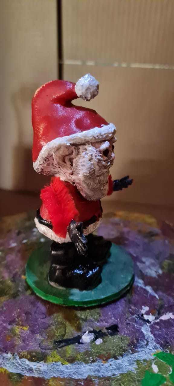 SANTA with PIPE CLEANERS 3D print model_13