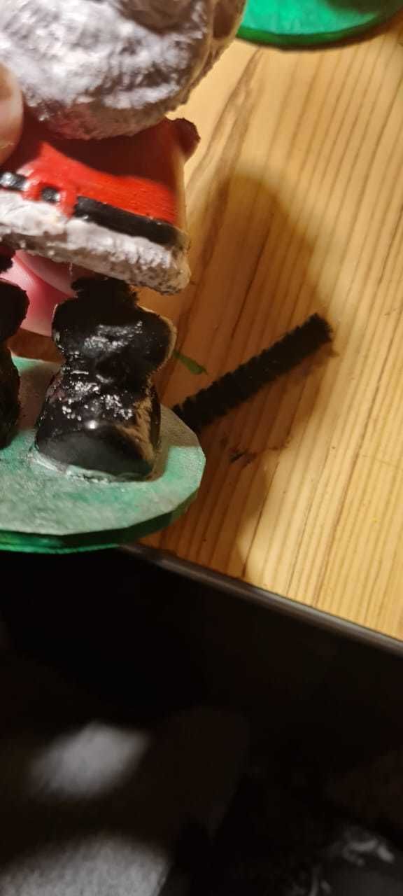 SANTA with PIPE CLEANERS 3D print model_17