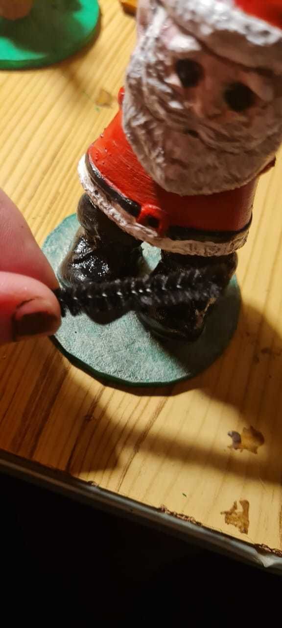 SANTA with PIPE CLEANERS 3D print model_16