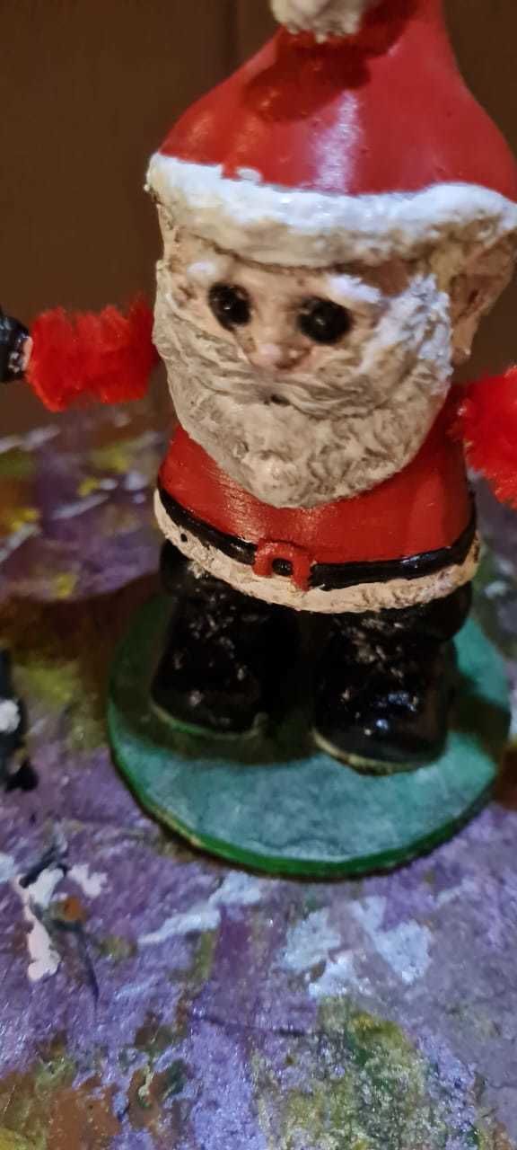 SANTA with PIPE CLEANERS 3D print model_9