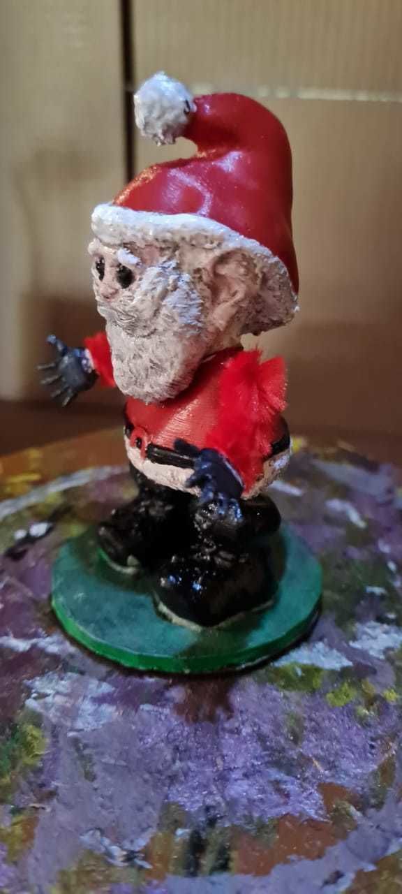 SANTA with PIPE CLEANERS 3D print model_4