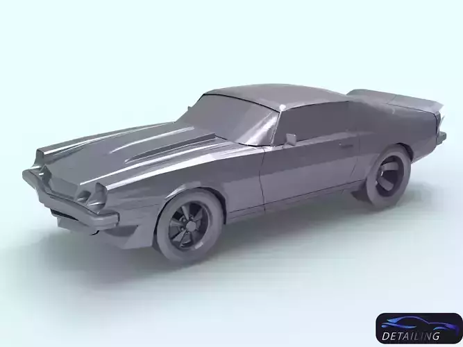 Chevrolet Camaro 1977 for 3d printing