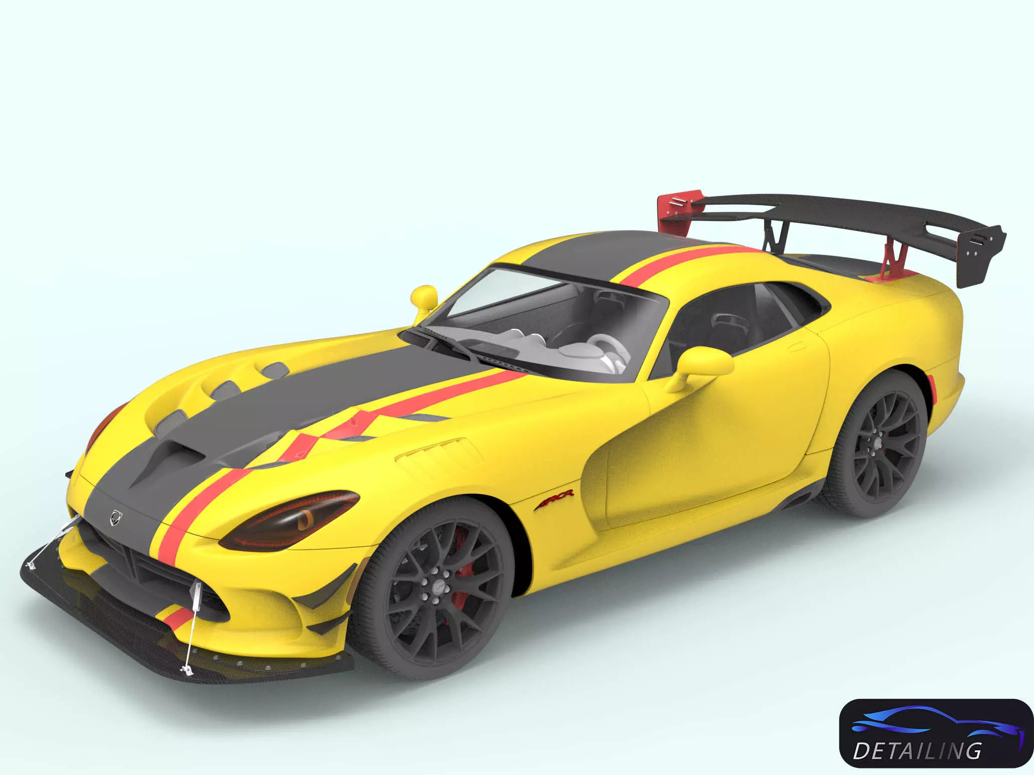 Dodge Viper ACR for 3d printing 3D model