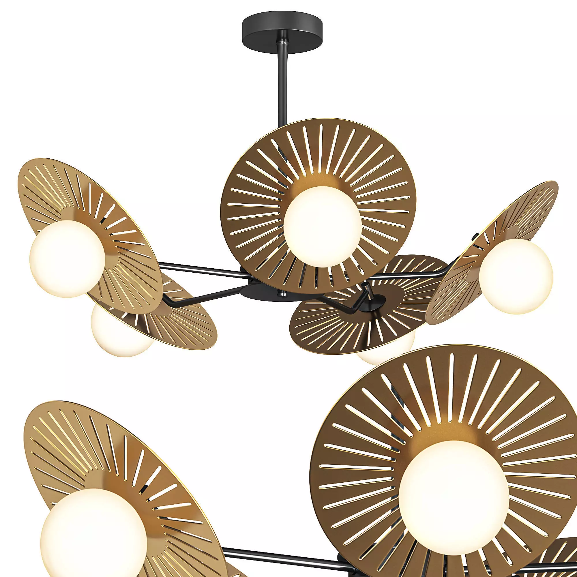 Chandelier Balls  3D model_0