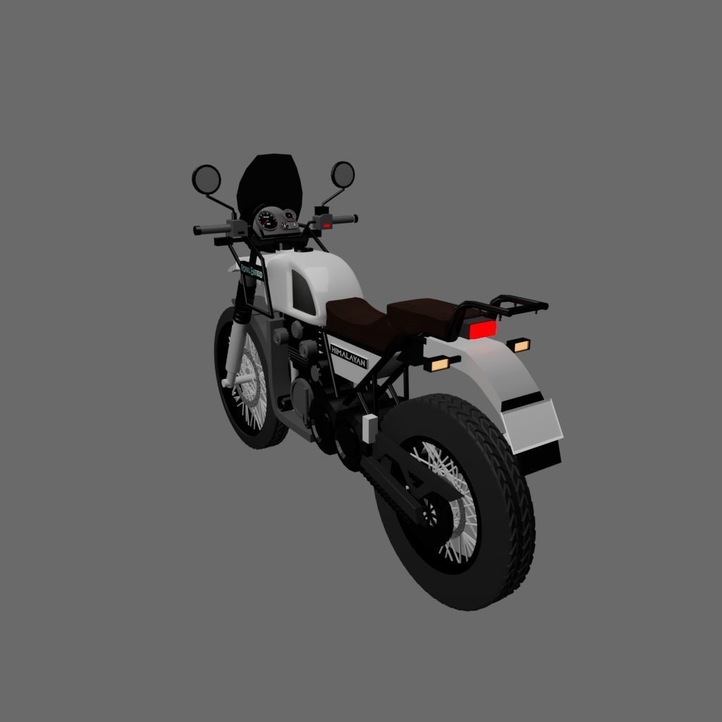 Royal Enfield Himalayan 3D model_2