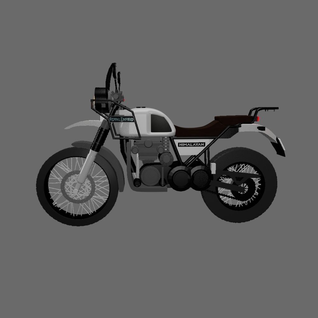 Royal Enfield Himalayan 3D model_1