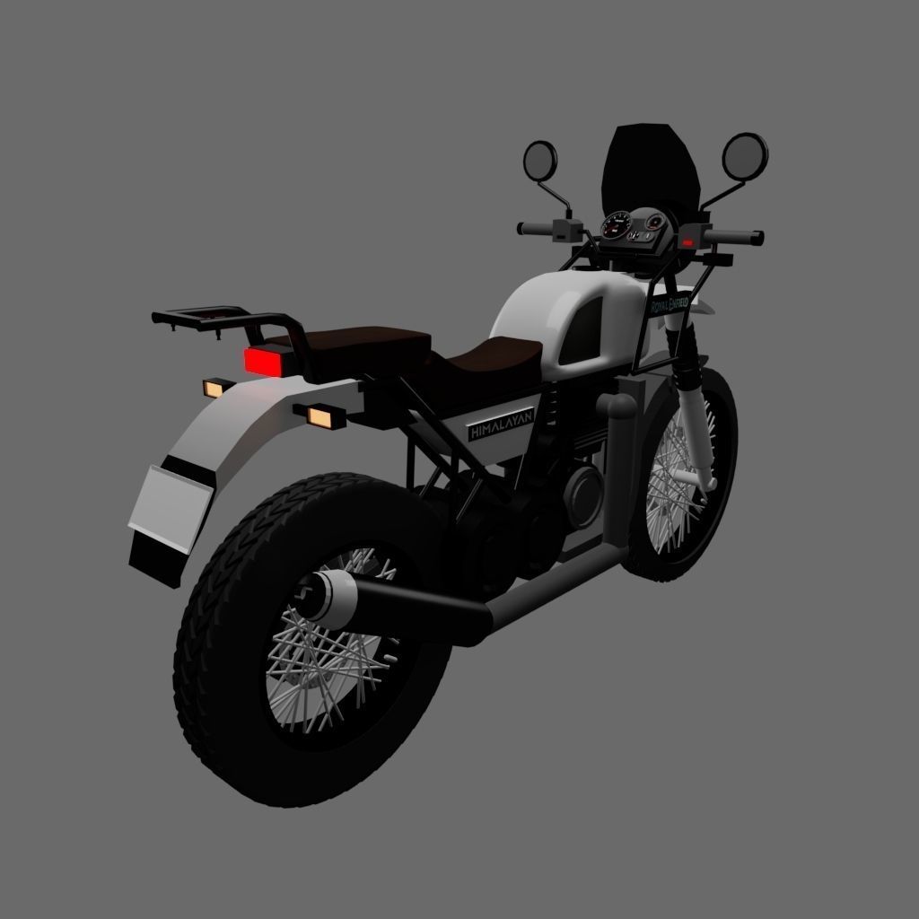 Royal Enfield Himalayan 3D model_3