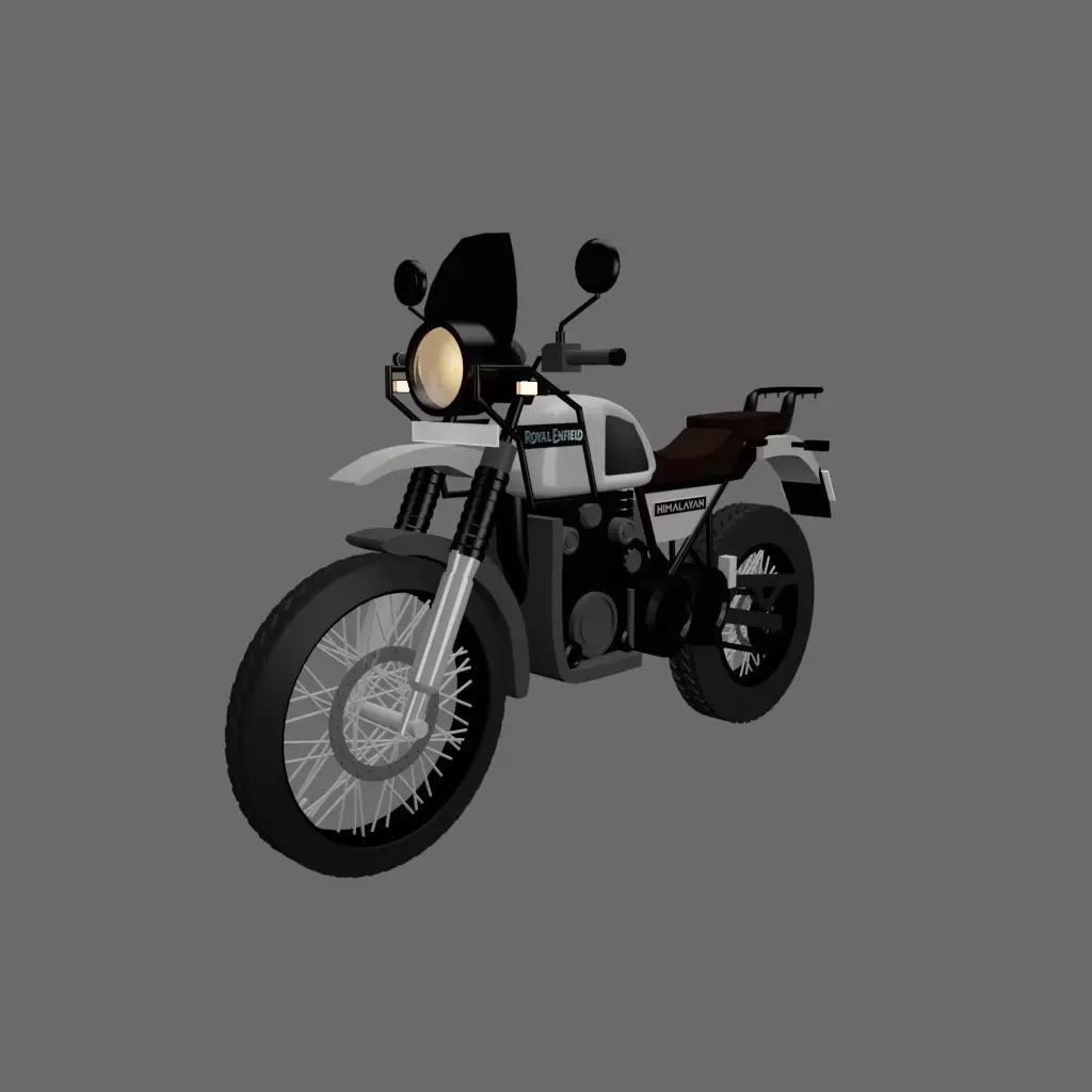Royal Enfield Himalayan 3D model_0