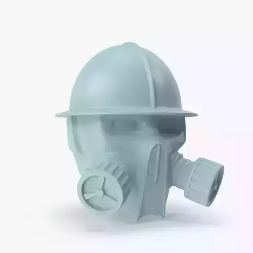 Steampunk Helmet Print Ready 3D print model