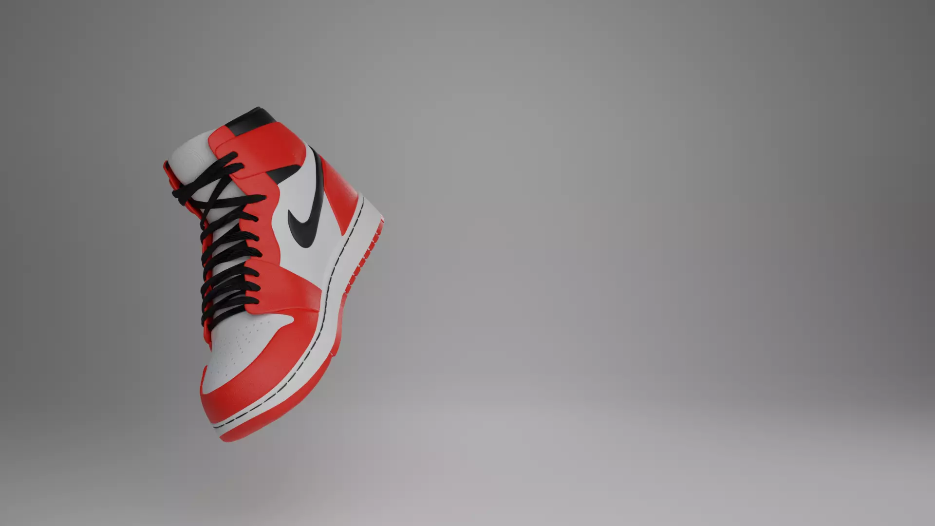 Nike AIR jORDANS Free 3D model_0