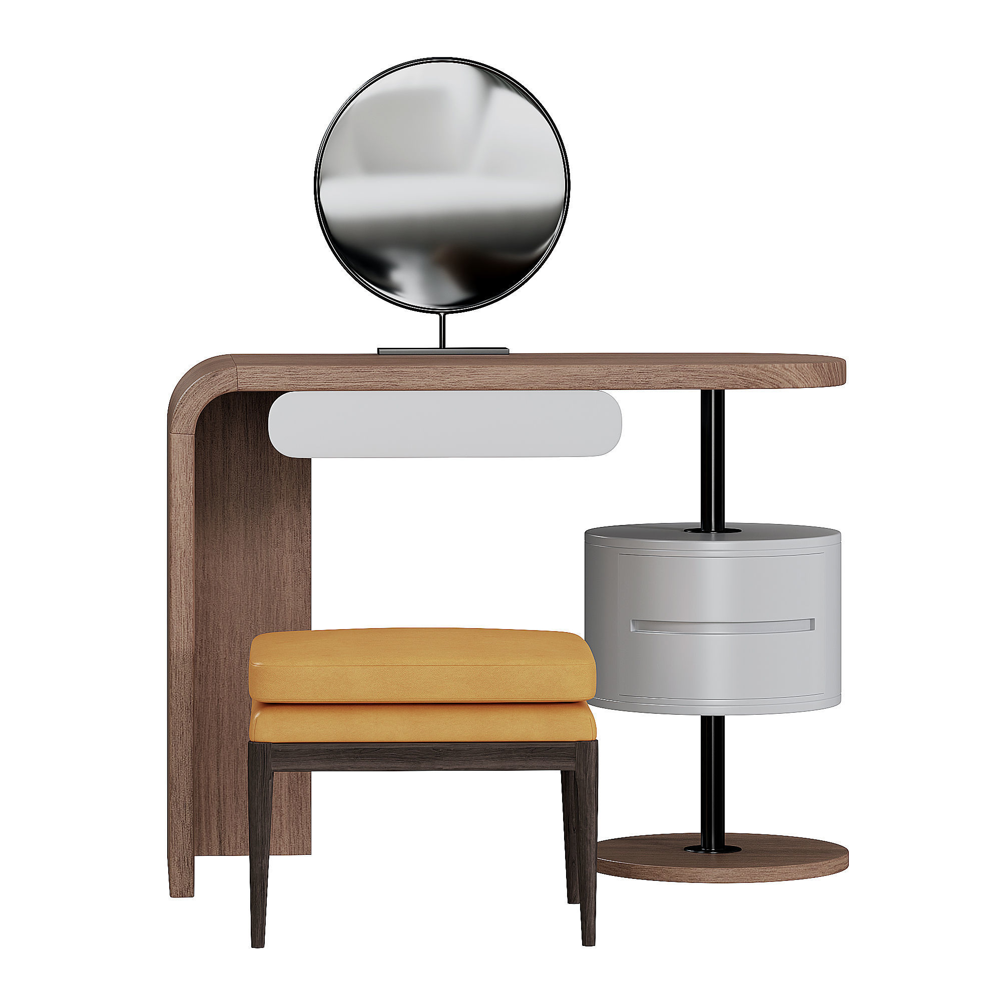Stylish Dressing Table LaLume AP00313 3D model_1