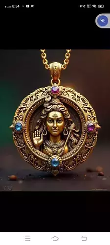 shive  3d model  pandent new 