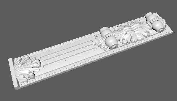 Decor for furniture 3D model_2