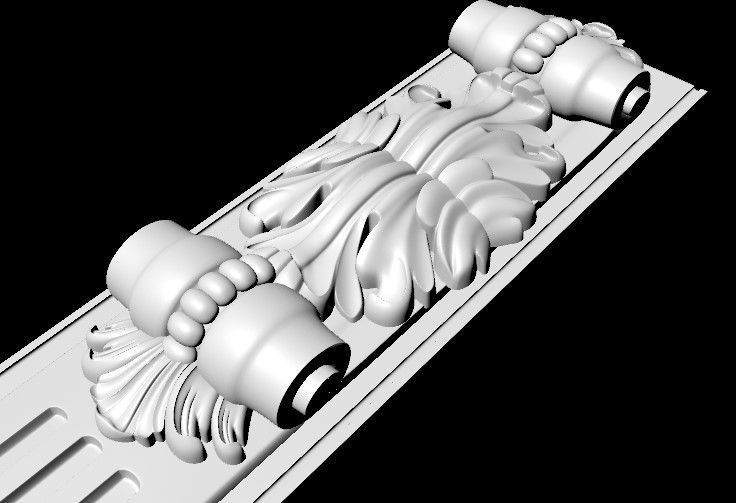 Decor for furniture 3D model_4