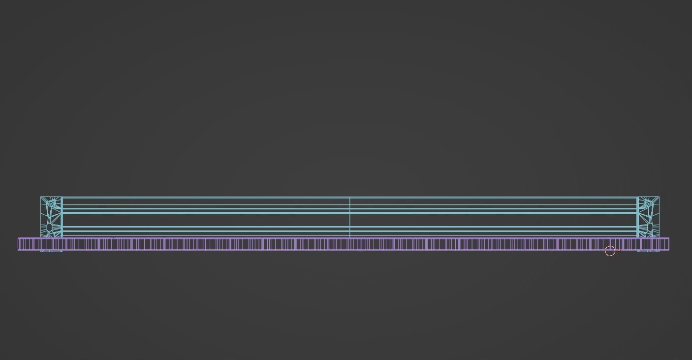  storage shelf storage rack warehouse kits Low-poly 3D model_15