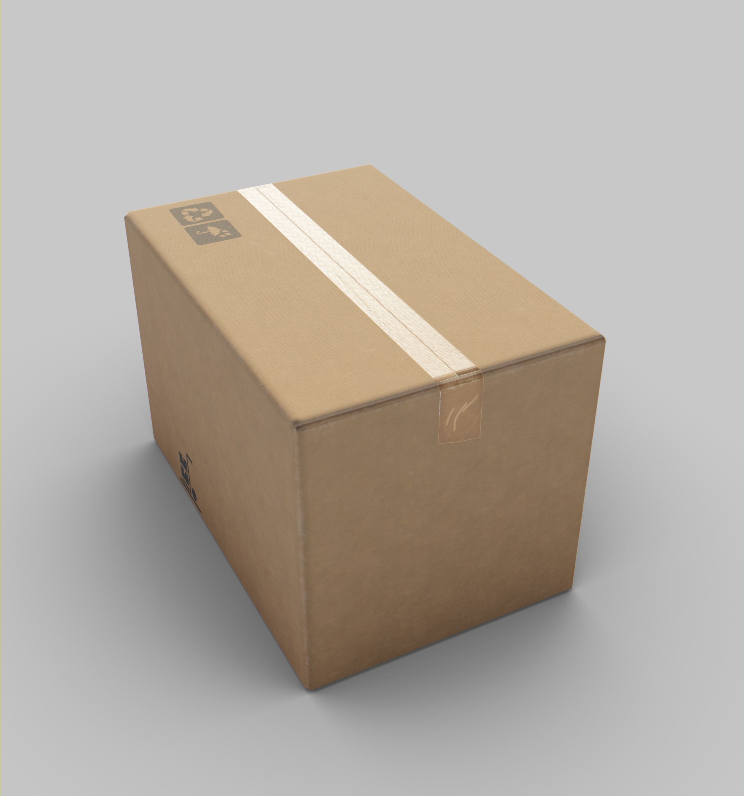  storage shelf storage rack warehouse kits Low-poly 3D model_3