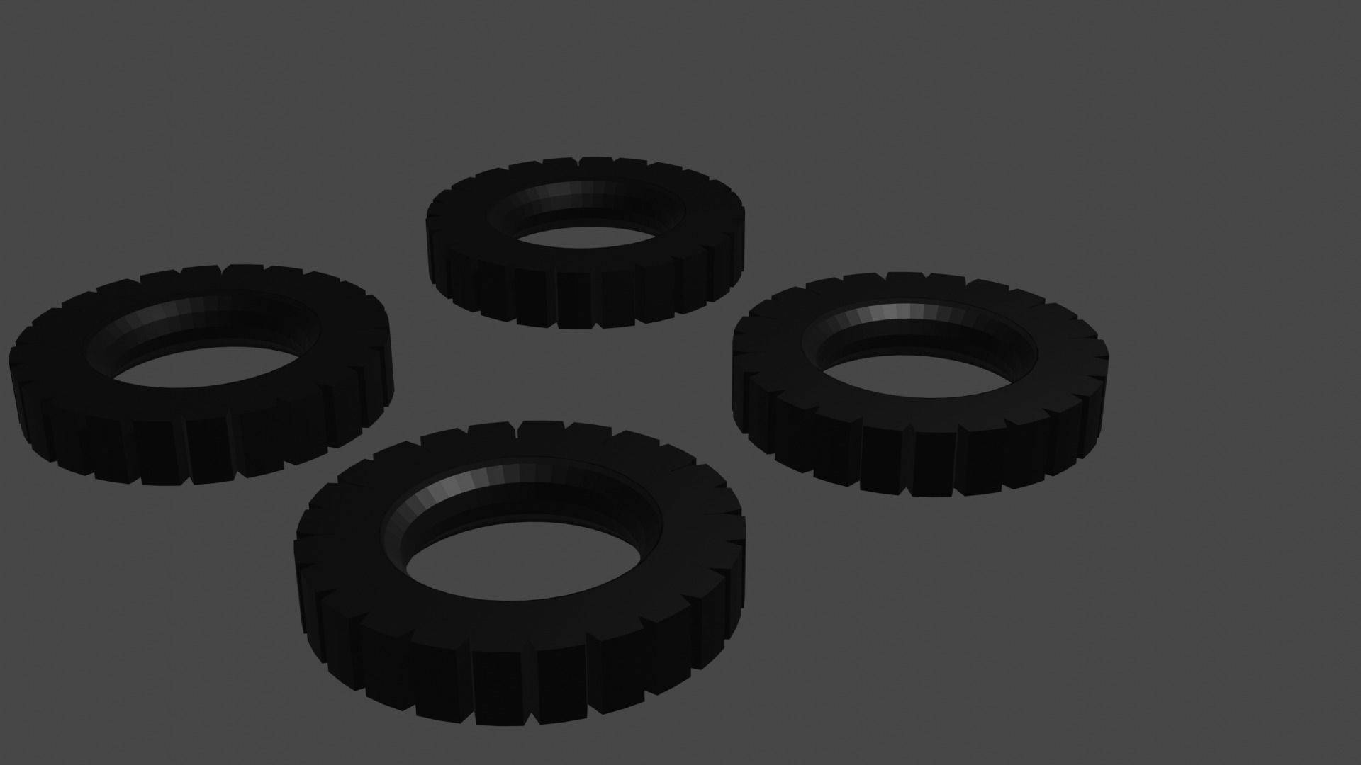 TIRE 3D model Free low-poly 3D model_1