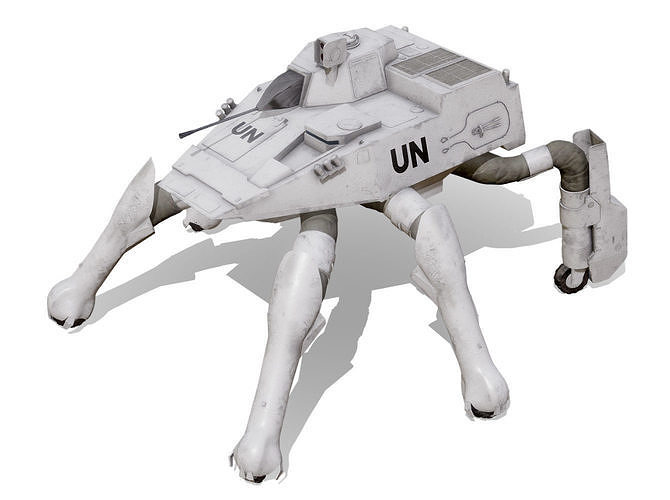 Type 98 RADHA Multiple Combat Command Labor Free low-poly 3D model