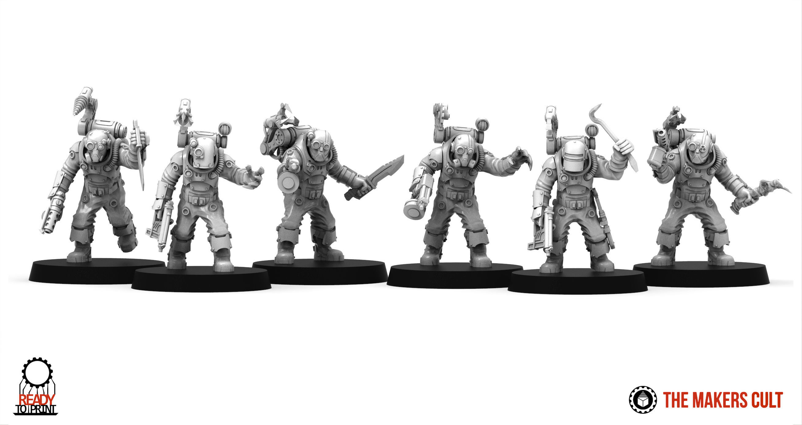 Ironblood - Forgehands 3D print model_1