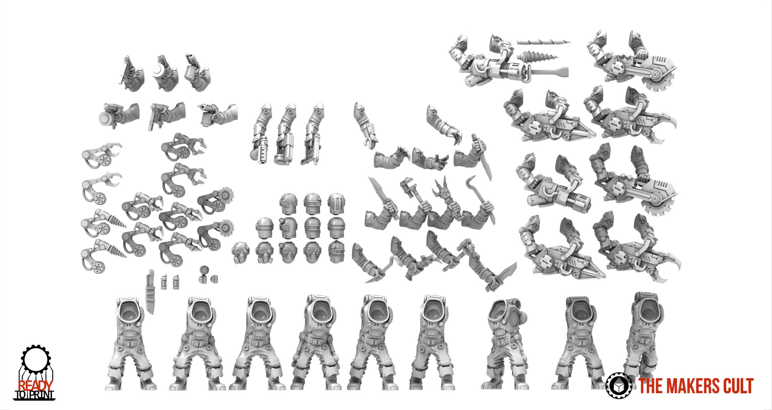 Ironblood - Forgehands 3D print model_11