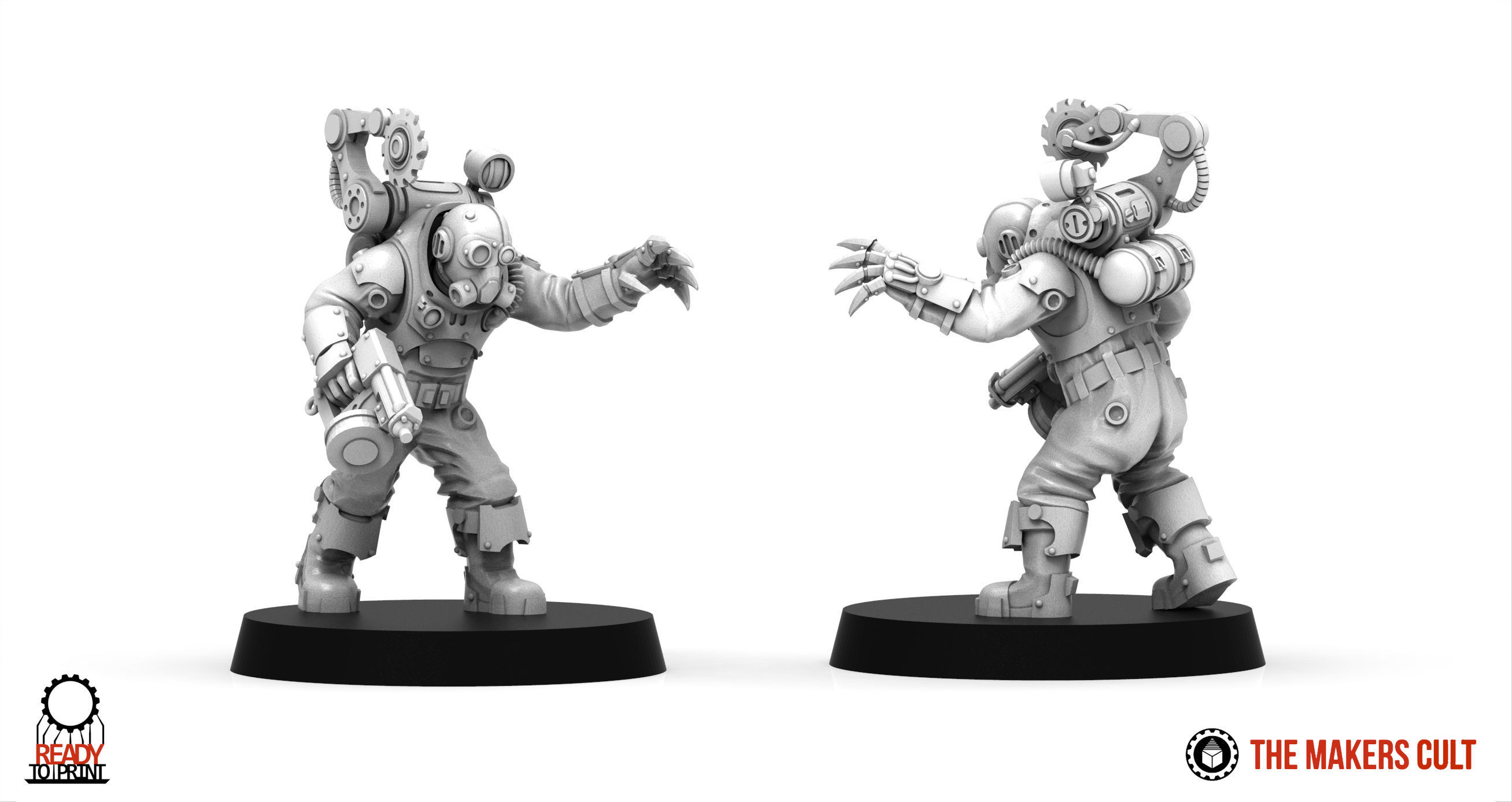 Ironblood - Forgehands 3D print model_7