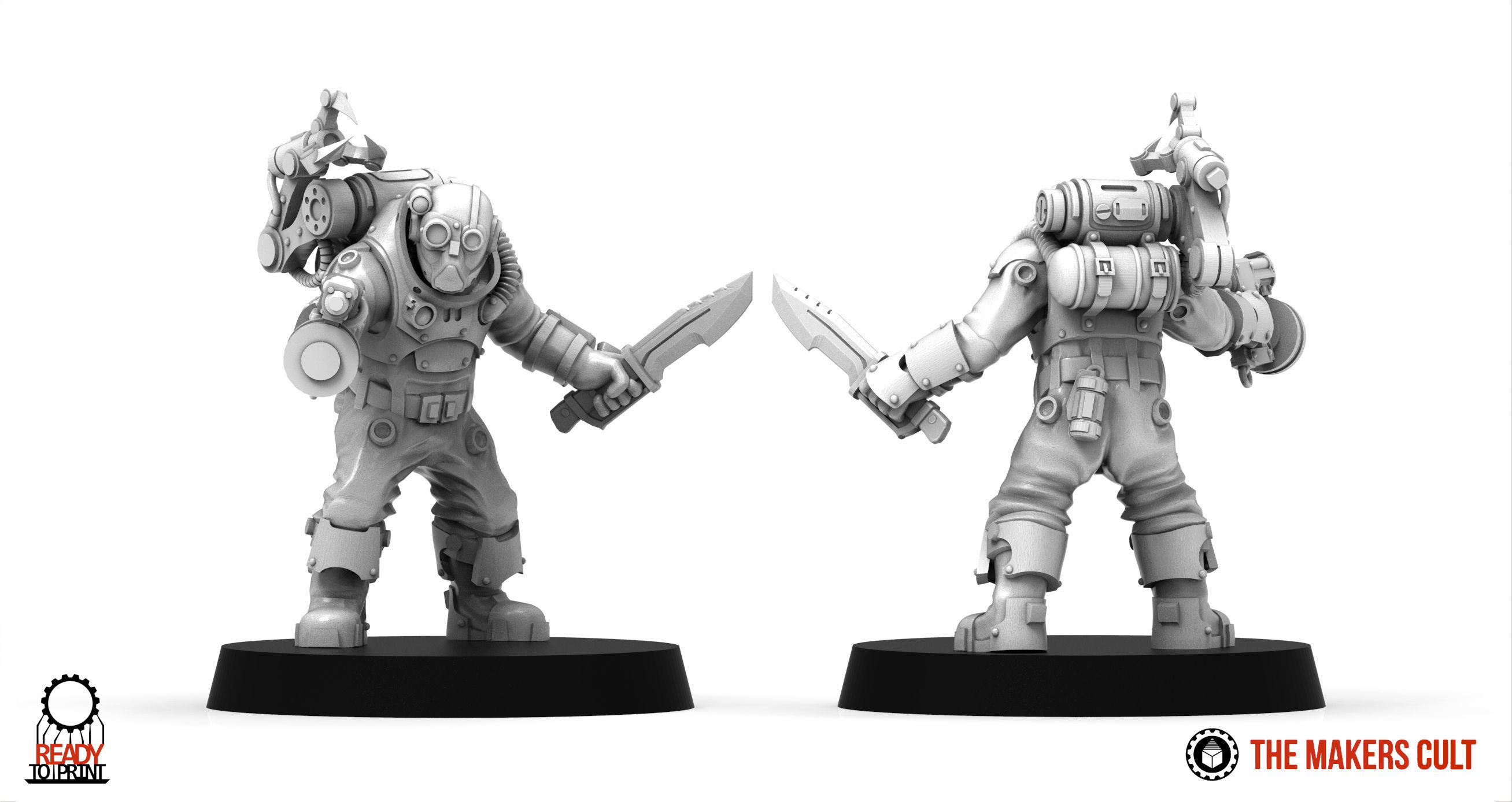 Ironblood - Forgehands 3D print model_3