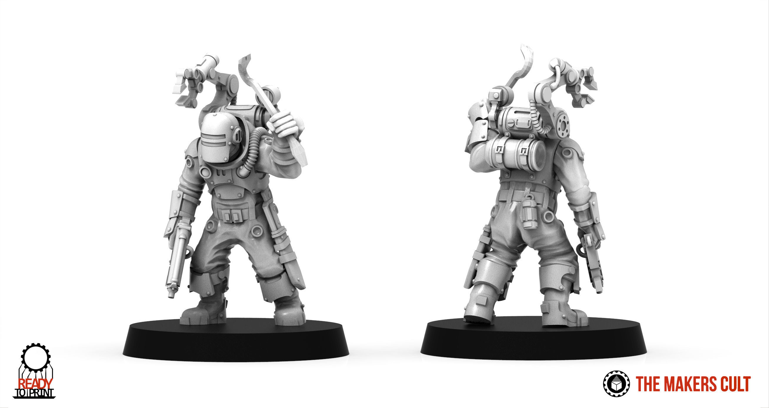 Ironblood - Forgehands 3D print model_9