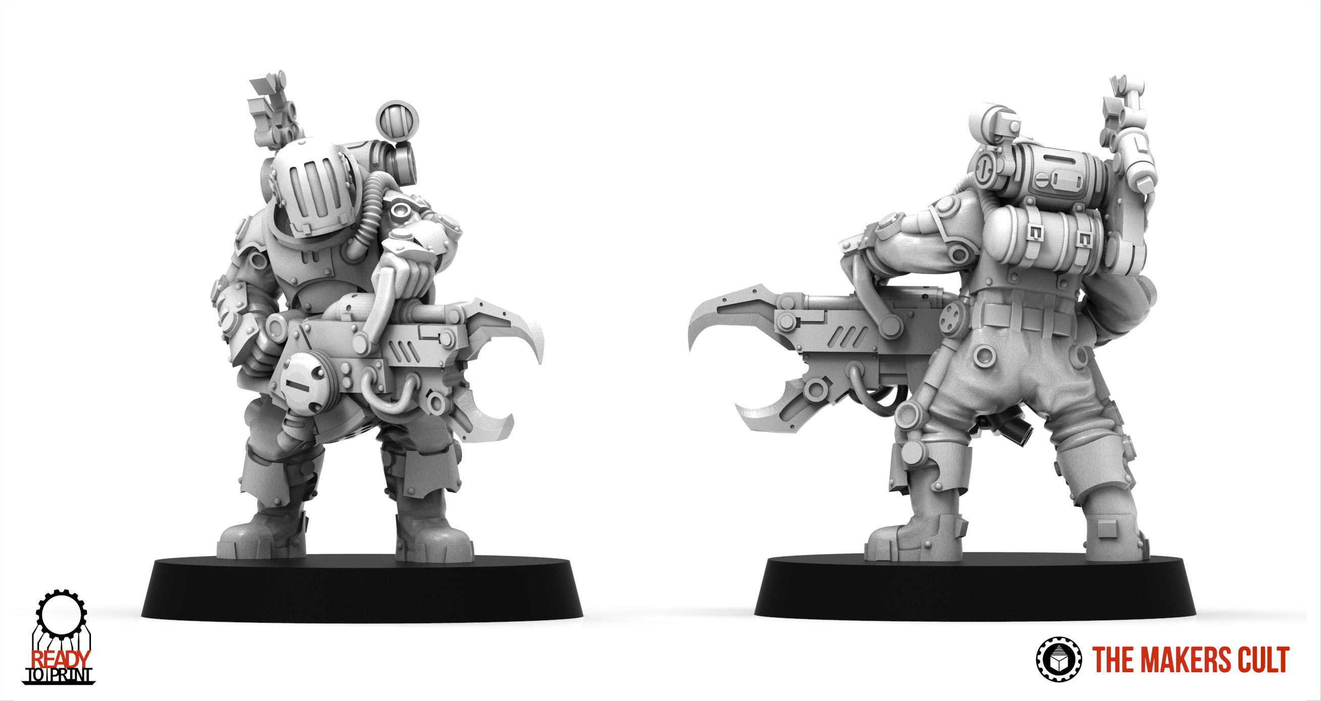 Ironblood - Forgehands 3D print model_2