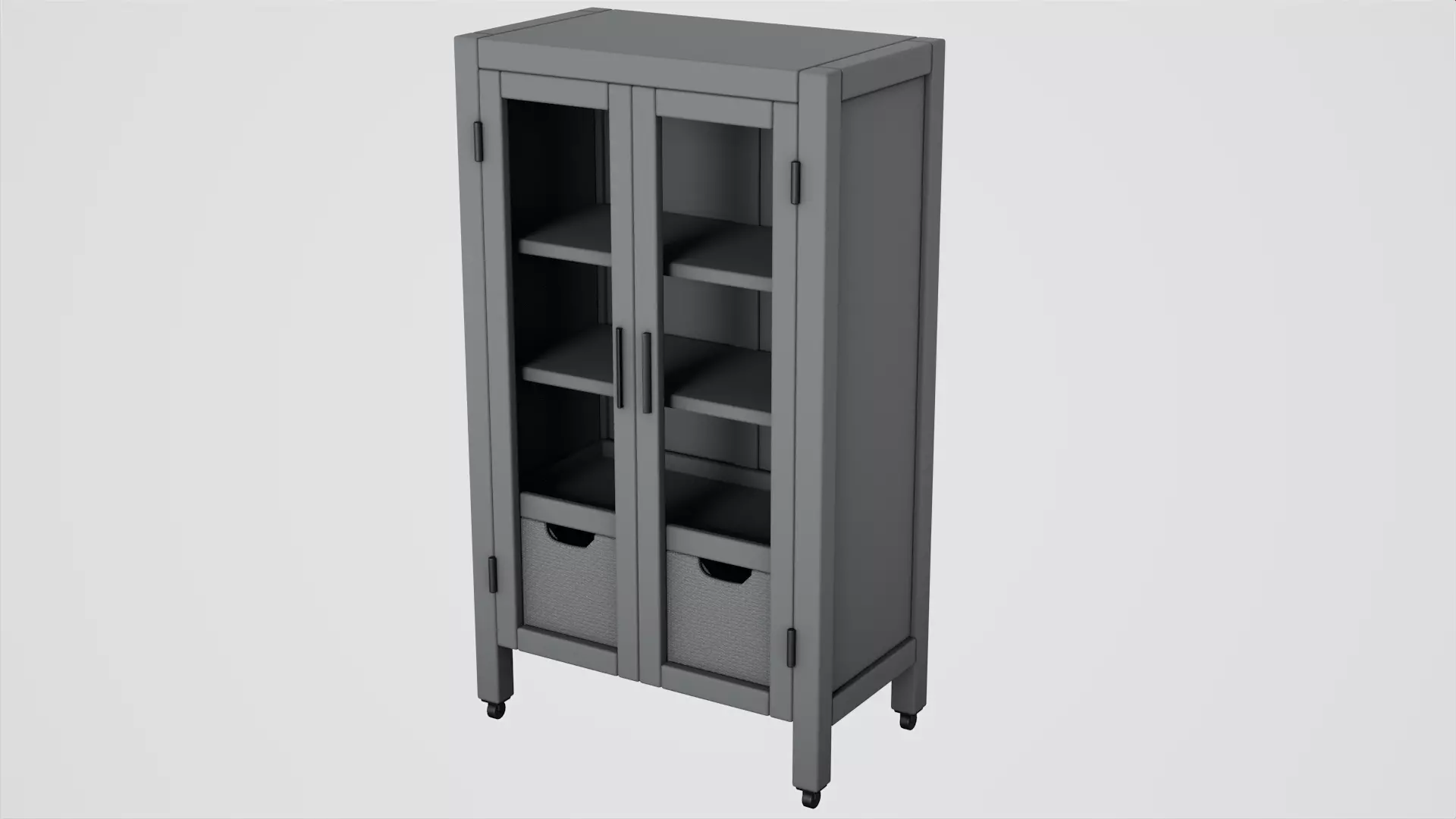 Patio Cabinet Free low-poly 3D model