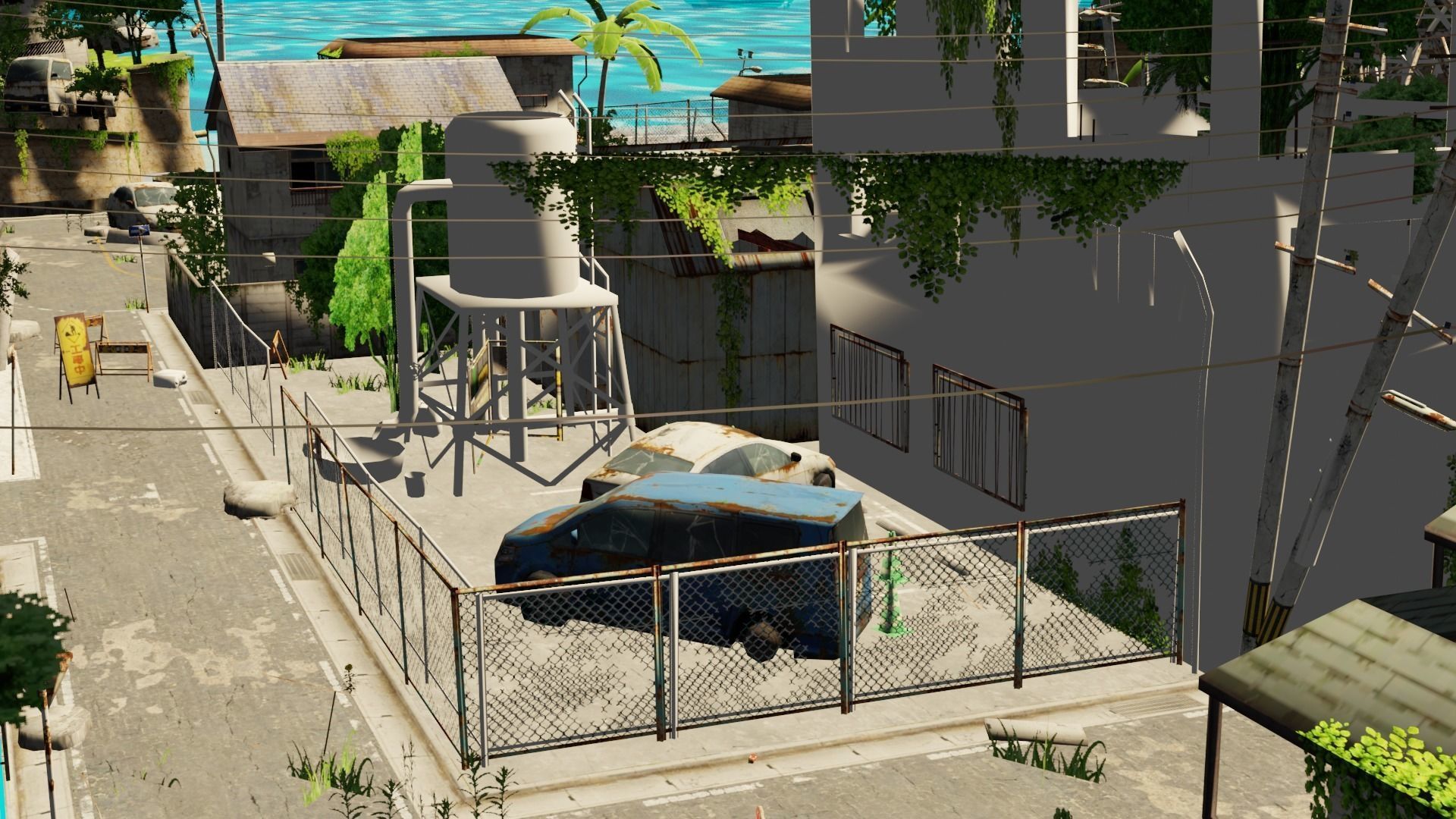 Post Apocalyptic City 3D model_13