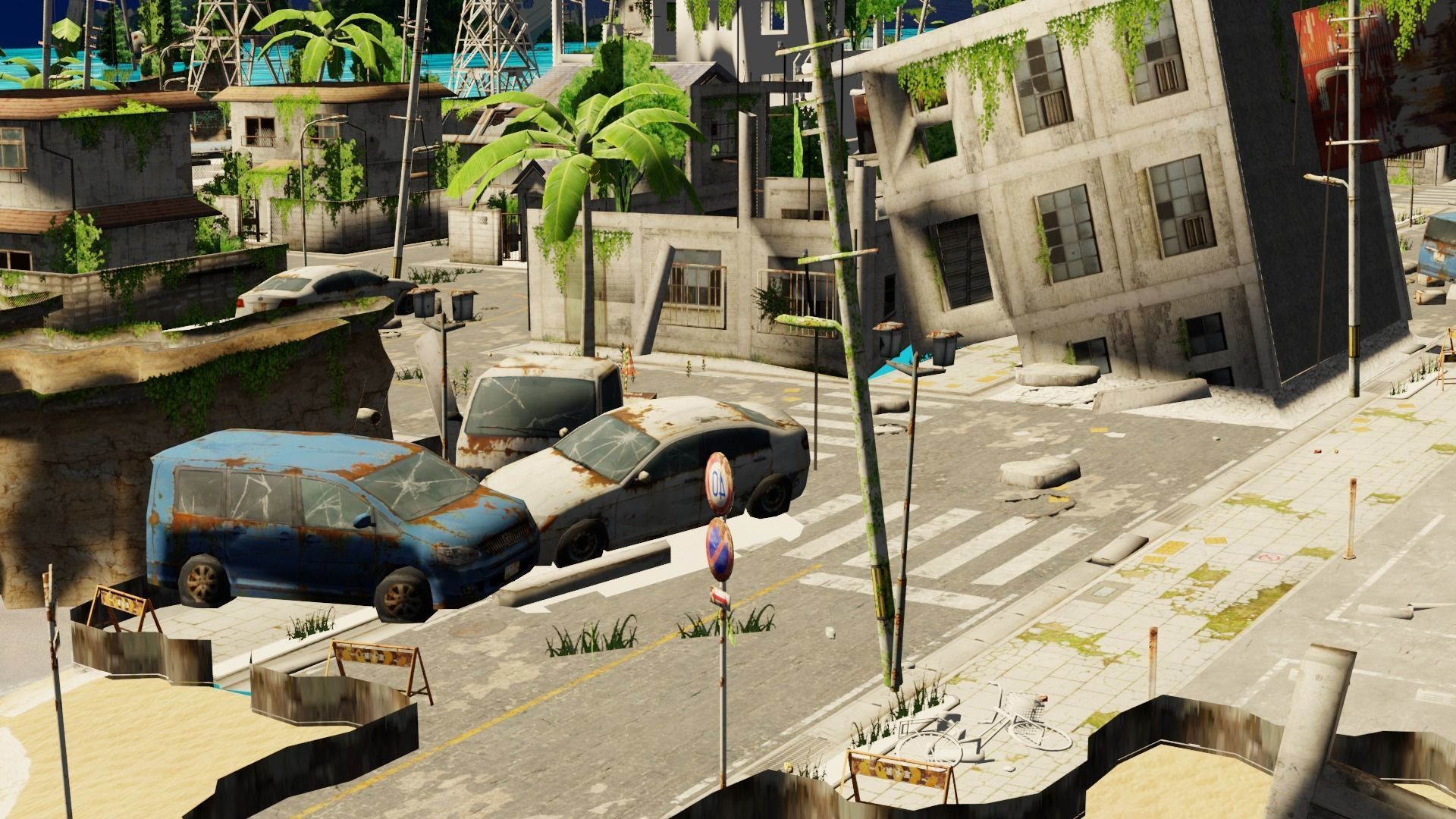 Post Apocalyptic City 3D model_17