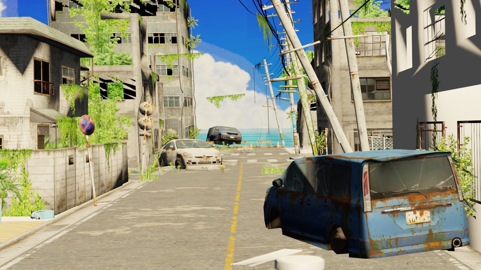 Post Apocalyptic City 3D model_18