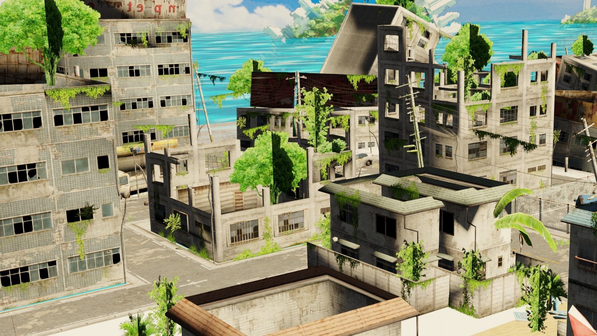 Post Apocalyptic City 3D model_20